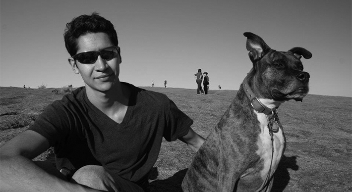 Akira & I On Enchanted Rock